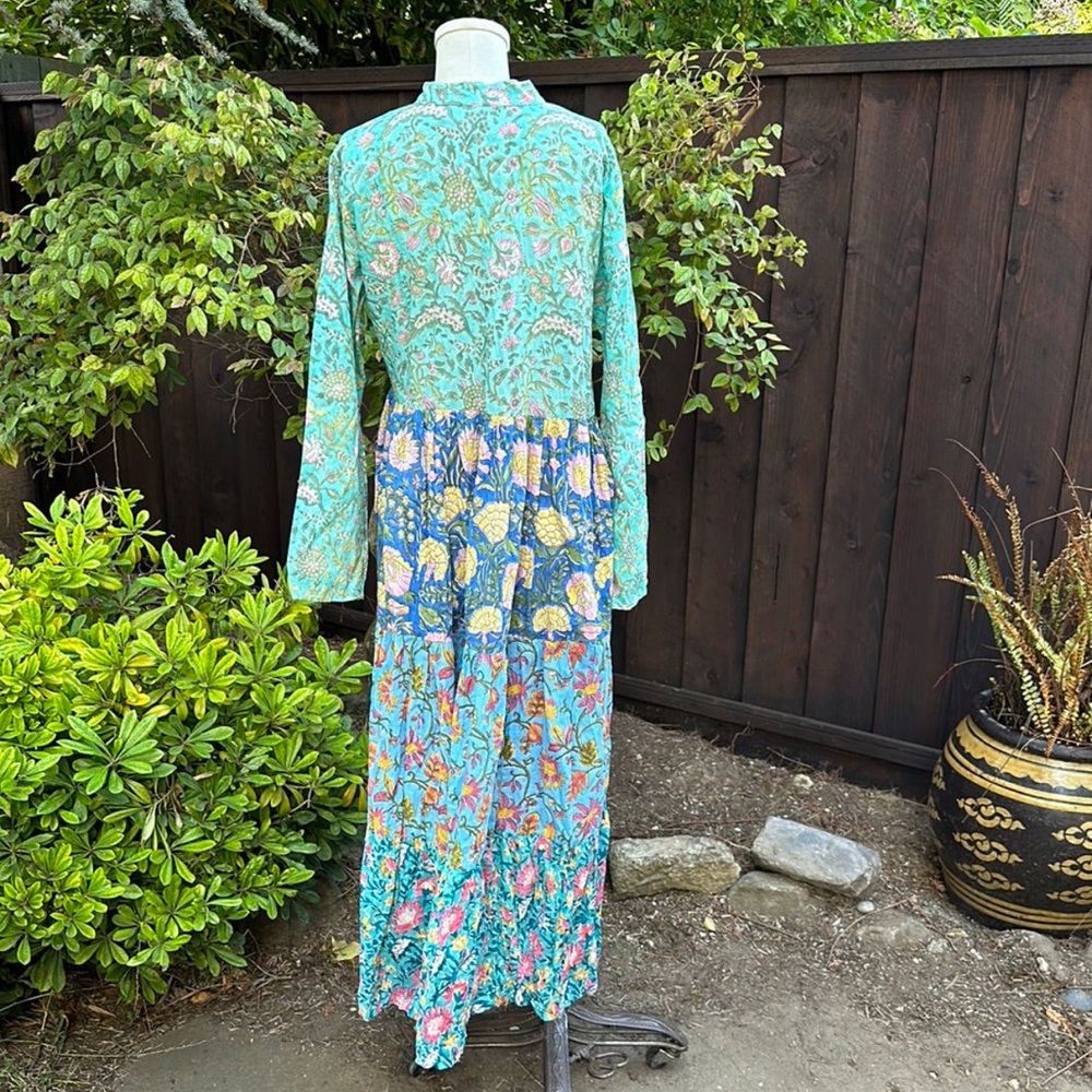 Sold ✨Mandalay Designs Goldie Destination Maxi Dress - Picture 3 of 4